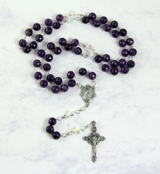 Amethyst Rosary by Suzann Sladcik Wilson